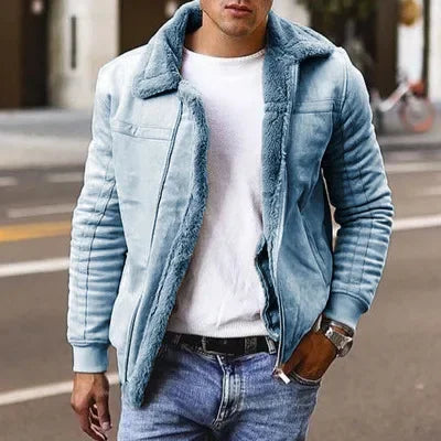 Stilvolle Pelzjacke Warme Damenjacke Bequem