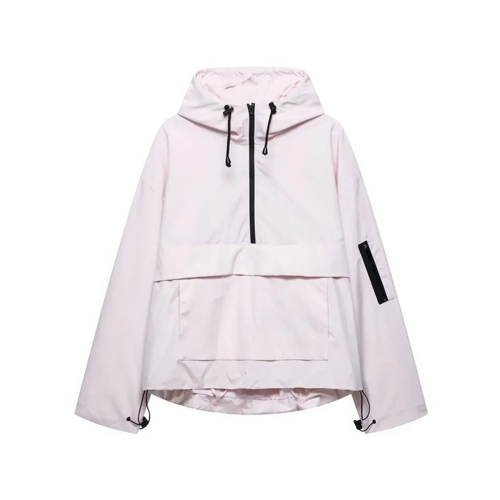 Damen Skijacke Elegante Kapuze Winterjacke
