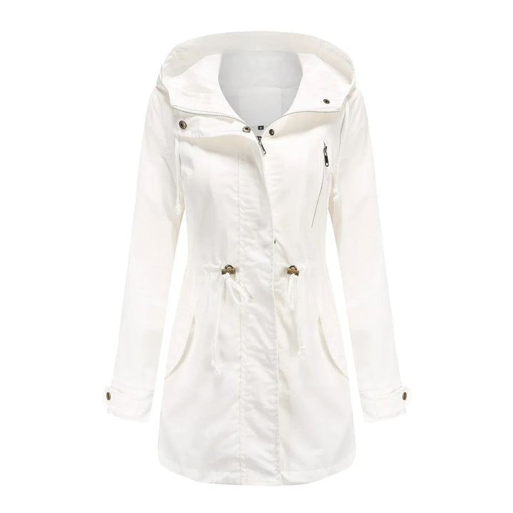Lange Regenjacke Waterproof Damen