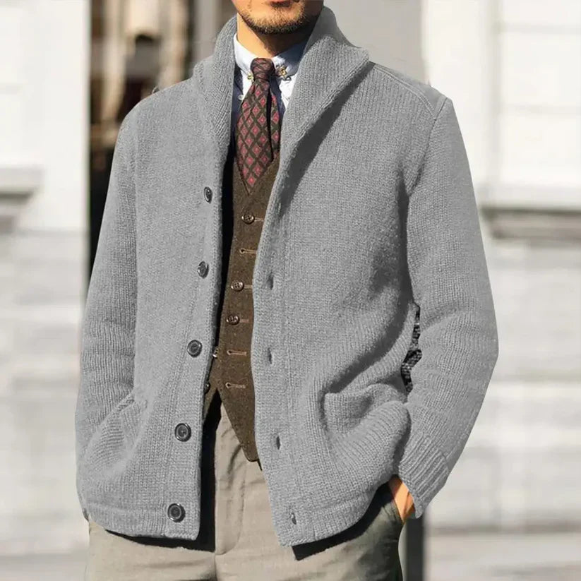 Finn Strickcardigan MIT Knöpfen & Taschen - IdealeKleiden