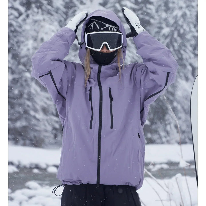Damen Skijacke Warm Isoliert Winter