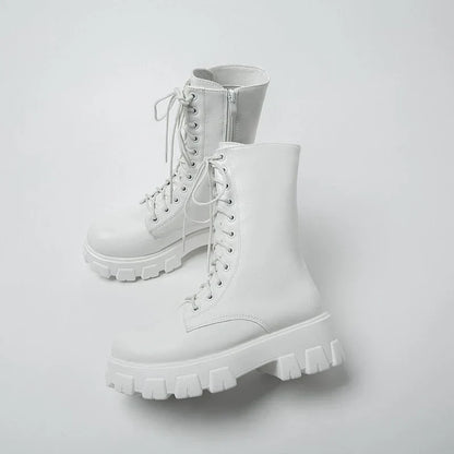 Elegante Stiefel Knöchelhoch Damenschuhe - IdealeKleiden