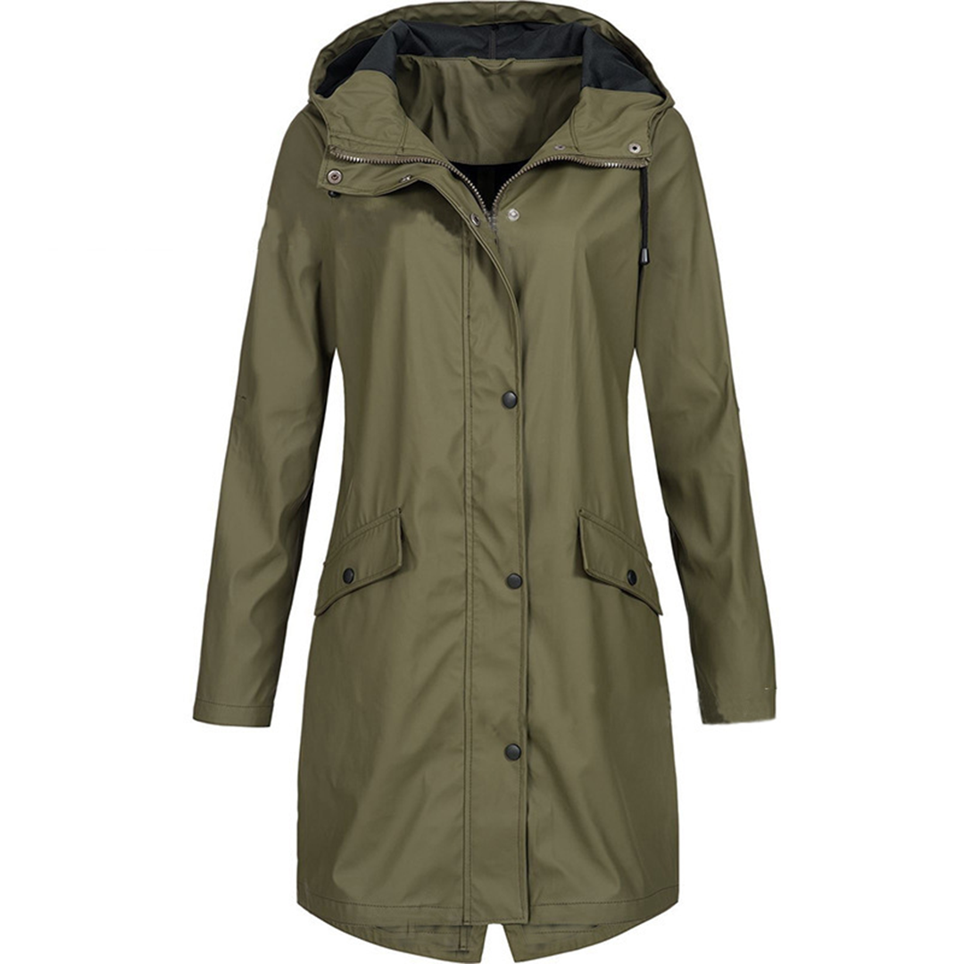 Herbstregenmantel Elegant Damen