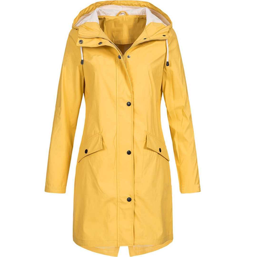Herbstregenmantel Elegant Damen
