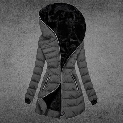 Stylische Damen Winterjacke Warm - IdealeKleiden