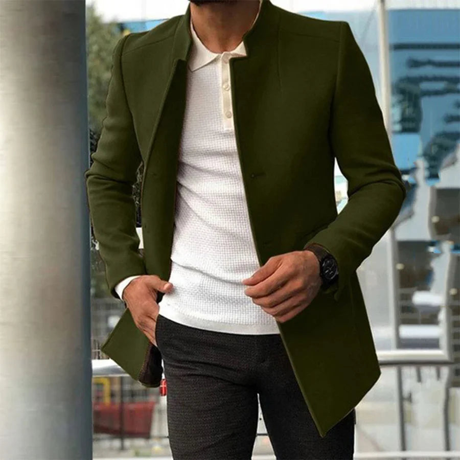 Herren Mantel Modern Slim Fit