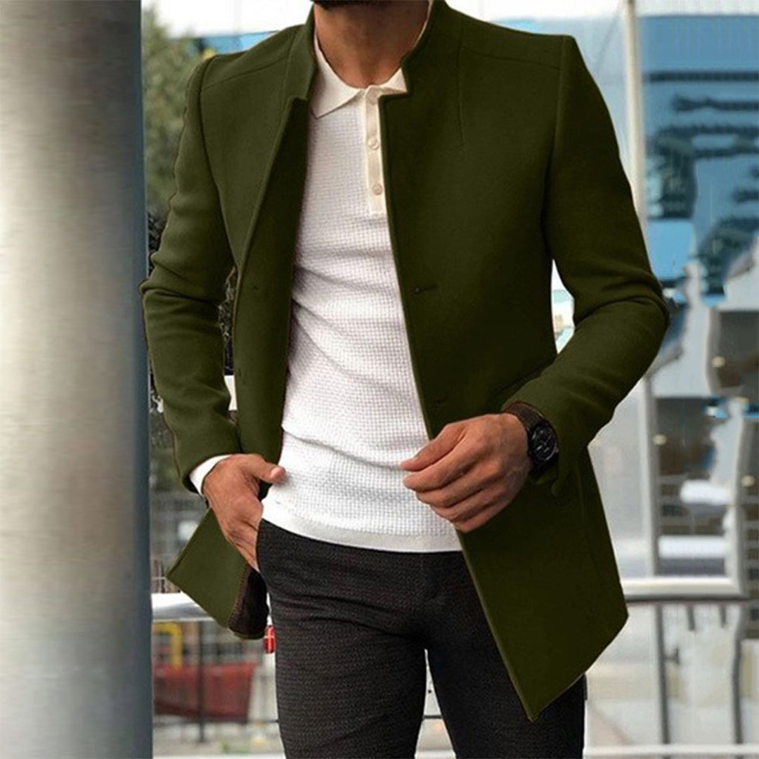 Herren Übergangsjacke Frühling Knöpfe