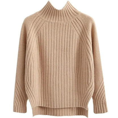 Winter Rollkragenpullover Klassisch Zeitlos