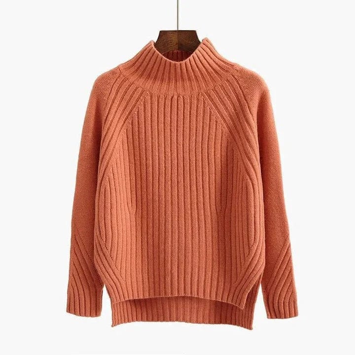Winter Rollkragenpullover Klassisch Zeitlos