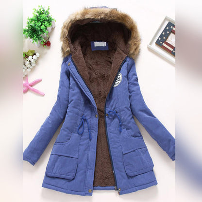 Winterjacke Warm Bequem Damen