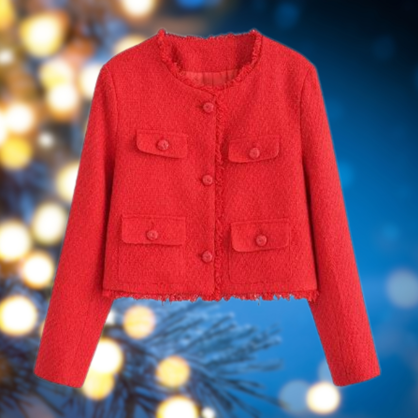 Stilvolle Damenjacke Kurz Modell