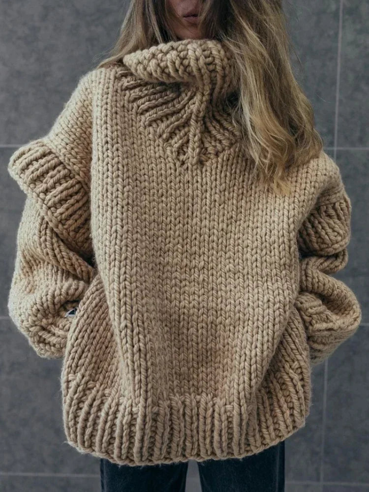 Weiche Strickjacke Kuschelpullover Damen