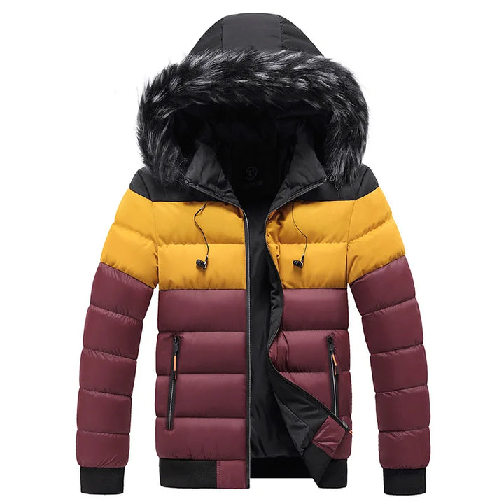 Warme Winterjacke Thermoparka Damen