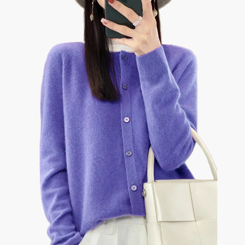 Elegante Strickjacke Cardigan Damen