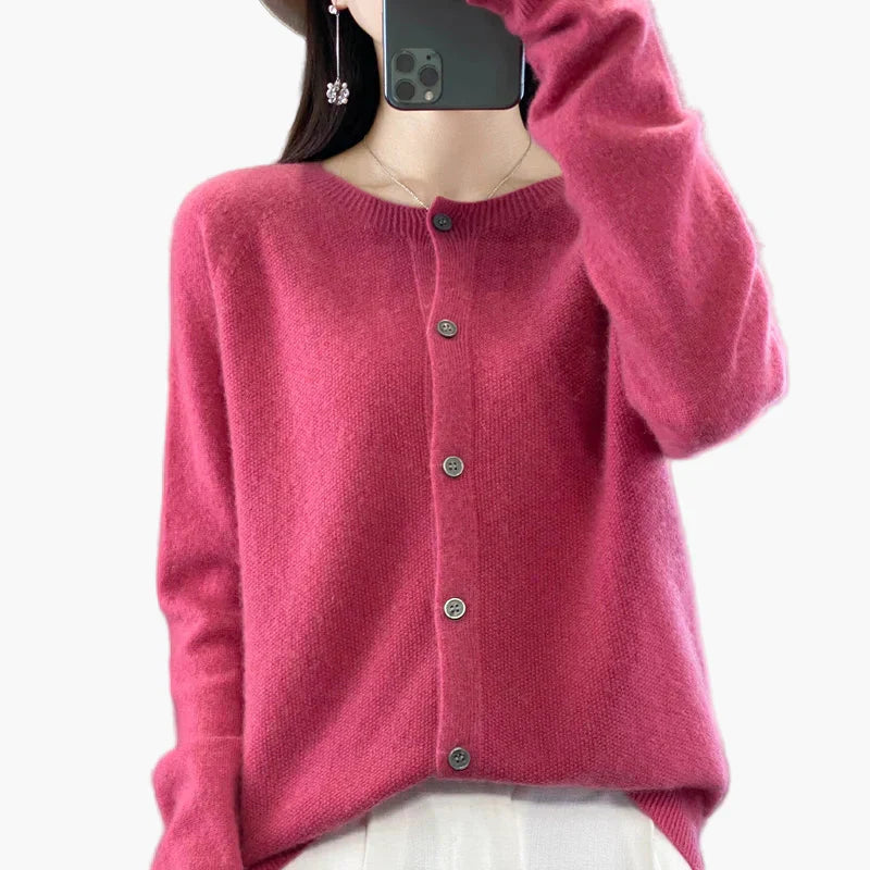 Elegante Strickjacke Cardigan Damen