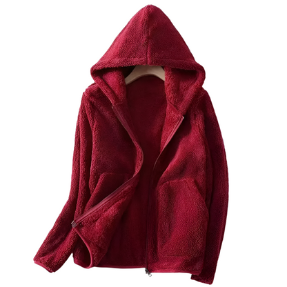 Weiche Damen Fleecejacke Bequem