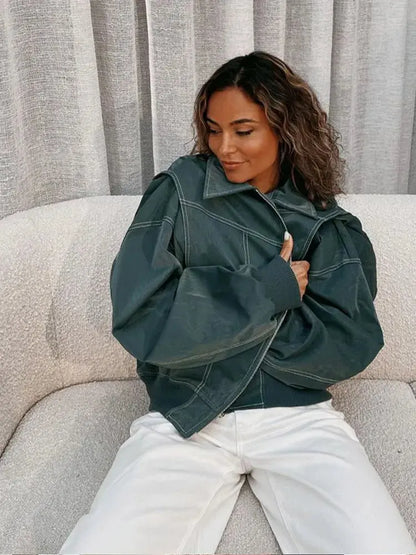 Übergröße Herrenjacke Herbst Winter