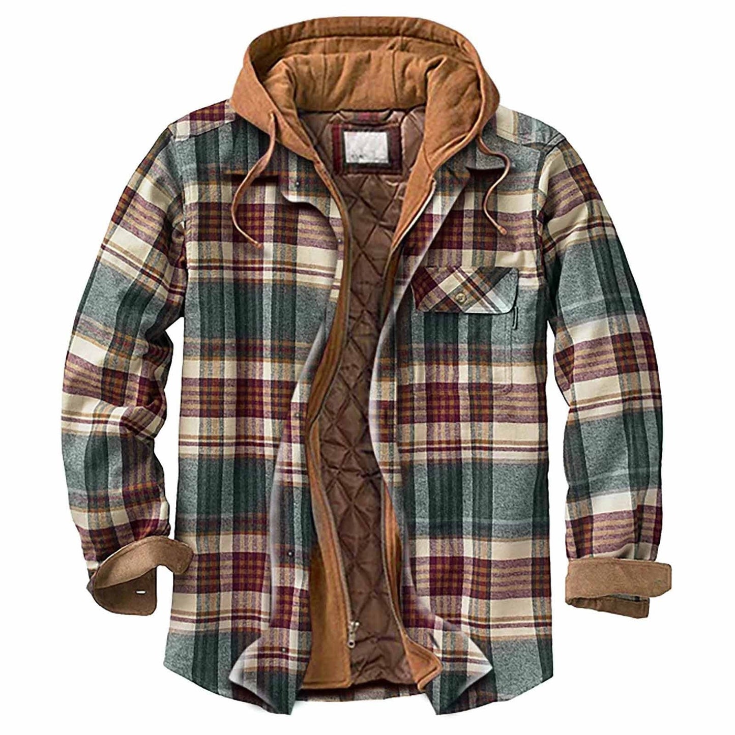 Herren Winterjacke Mit Kapuze
