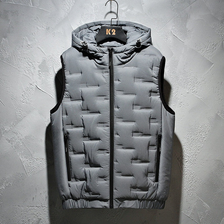 Elegante Kapuzenweste Herren Premium Qualität