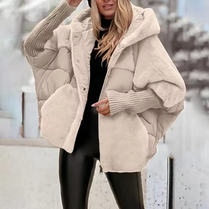 Damen Winterjacke Warm Verzierend