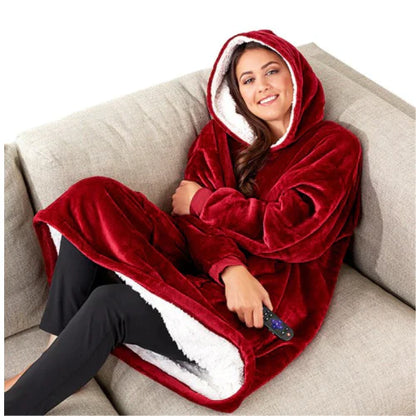 Ultimativer Wollpullover Frau Warm