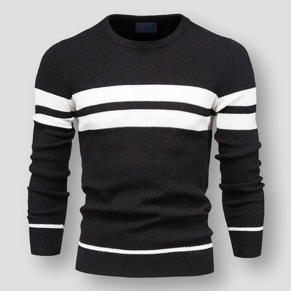Gemütlicher Streifenpullover Modern Bequem