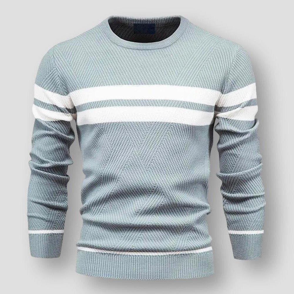 Gemütlicher Streifenpullover Modern Bequem
