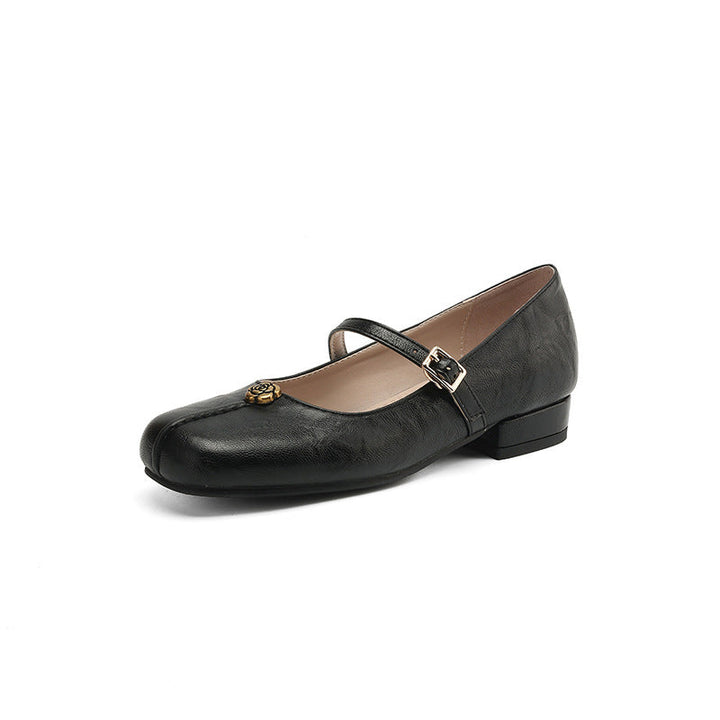 Damen Ballerinas Frühling Elegant Riemen