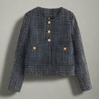 Klassische Tweed Jacke Damen