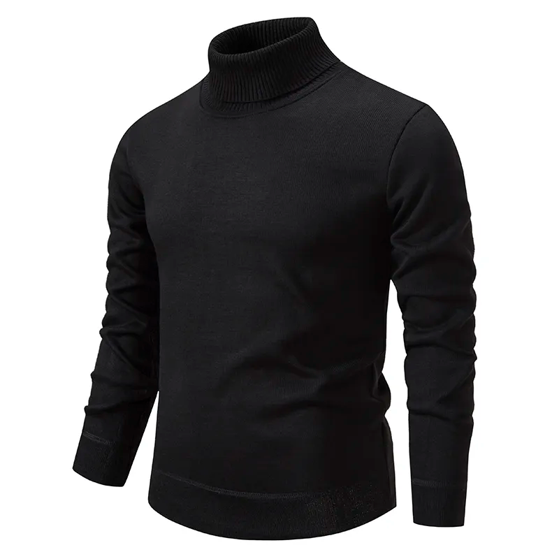 Weicher Rollkragenpullover Baumwolle