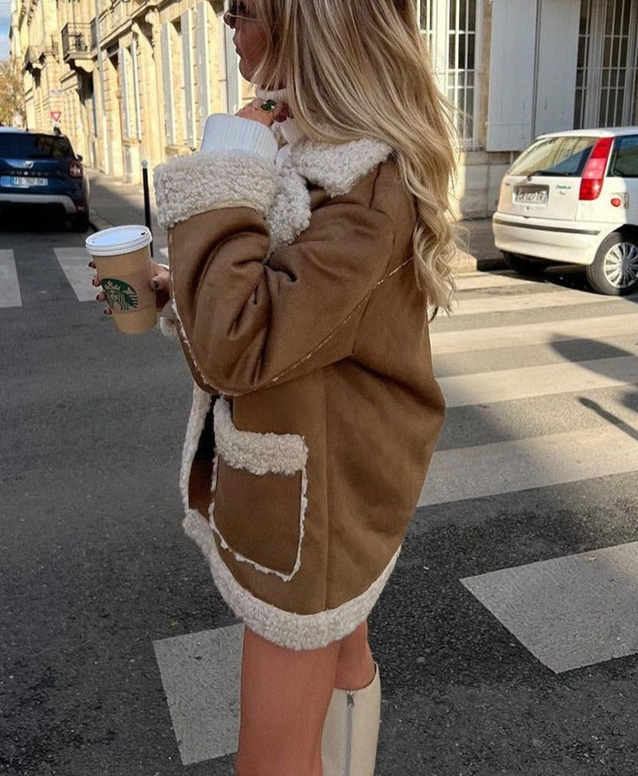 Elegante Damenjacke Wiederkehrendes Gefühl - IdealeKleiden