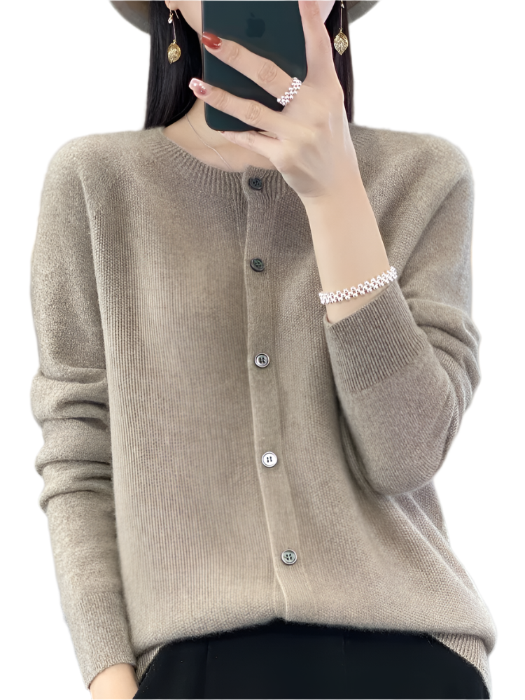 Damen Winterjacke Langärmelig Mit Pullover