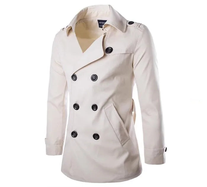 Männer Trenchcoat Modern & Warm