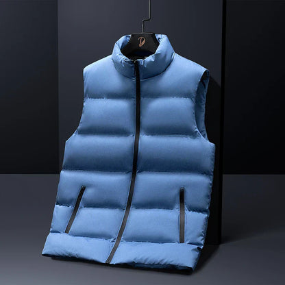 Leichtes Herren-Gilet Gepolstert Warm