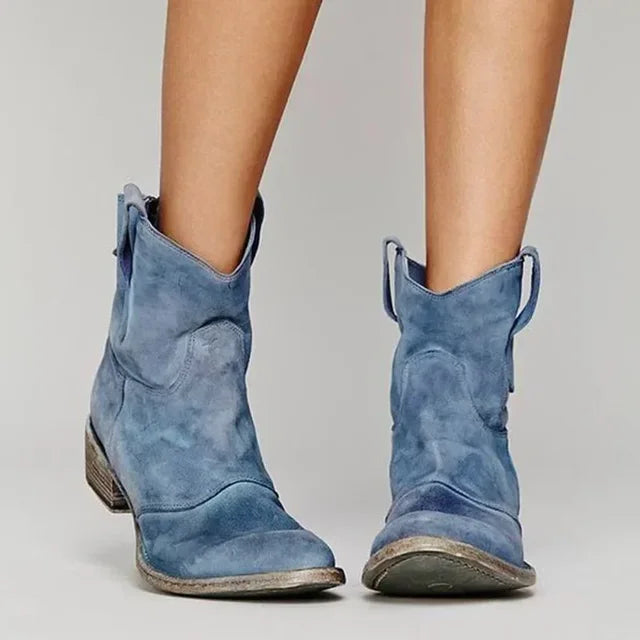 Stilvolle Western Stiefeletten Damenschuhe