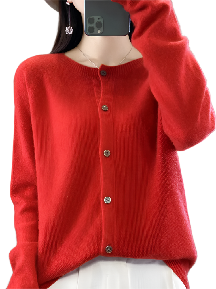 Damen Winterjacke Langärmelig Mit Pullover