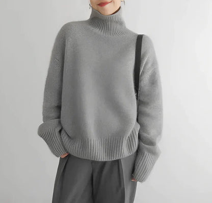 Moderne Rollkragenpullover Frühjahr Trendy