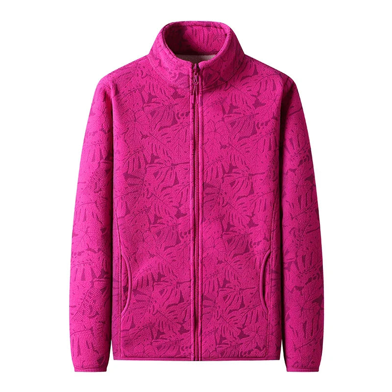 Fleece Sportjacke Warm Leicht