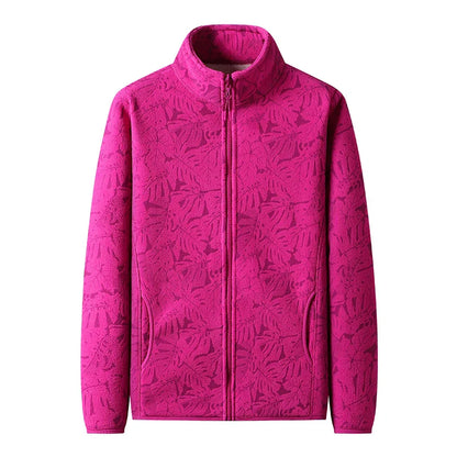 Fleece Sportjacke Warm Leicht