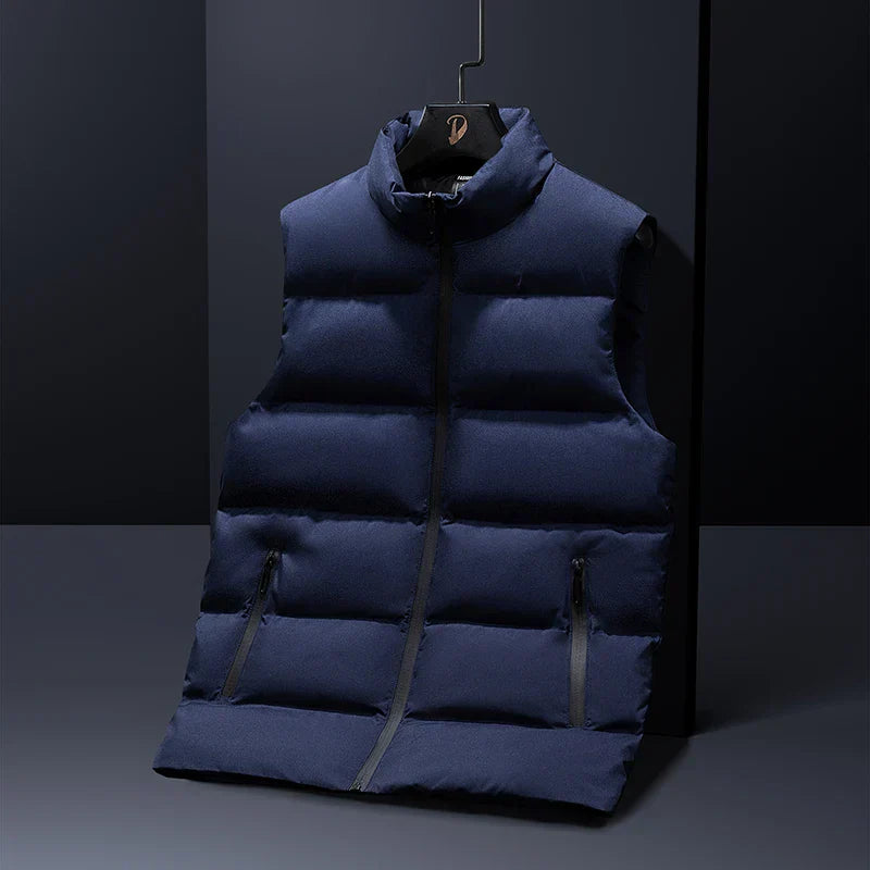 Leichtes Herren-Gilet Gepolstert Warm - IdealeKleiden