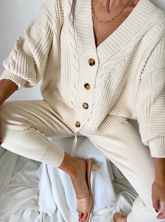 Damen Sportset Bequem 2-teilig Hose Und Oberteil - IdealeKleiden