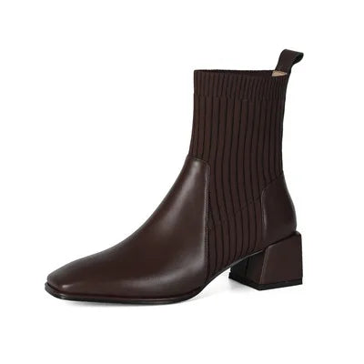 Warme Winterstiefel Socken Mode
