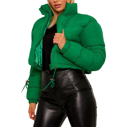 Warme Winterjacke Damen Gepolstert