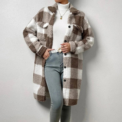Karierte Herrenjacke Modern