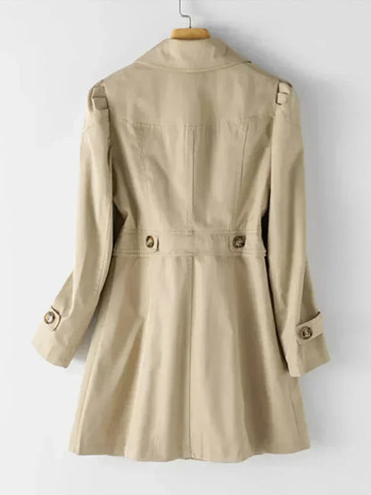 Stylischer Trenchcoat Lässig Winddicht - IdealeKleiden
