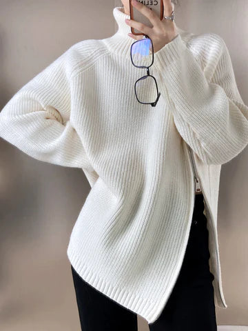 Retro Pullover Damen Elegant