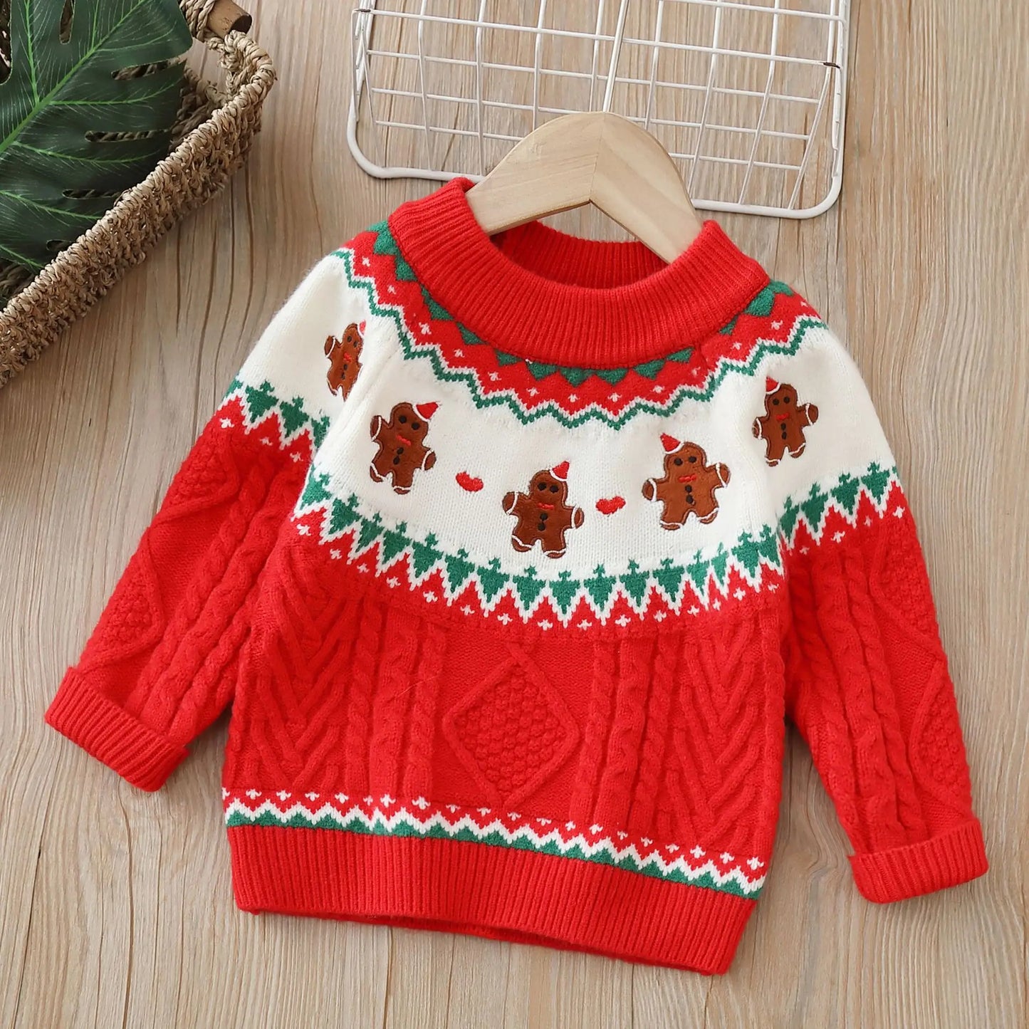 Süße Kinderpullover Teddybär Weich
