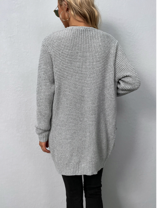 Eleganter Strickcardigan Feine Qualität - IdealeKleiden