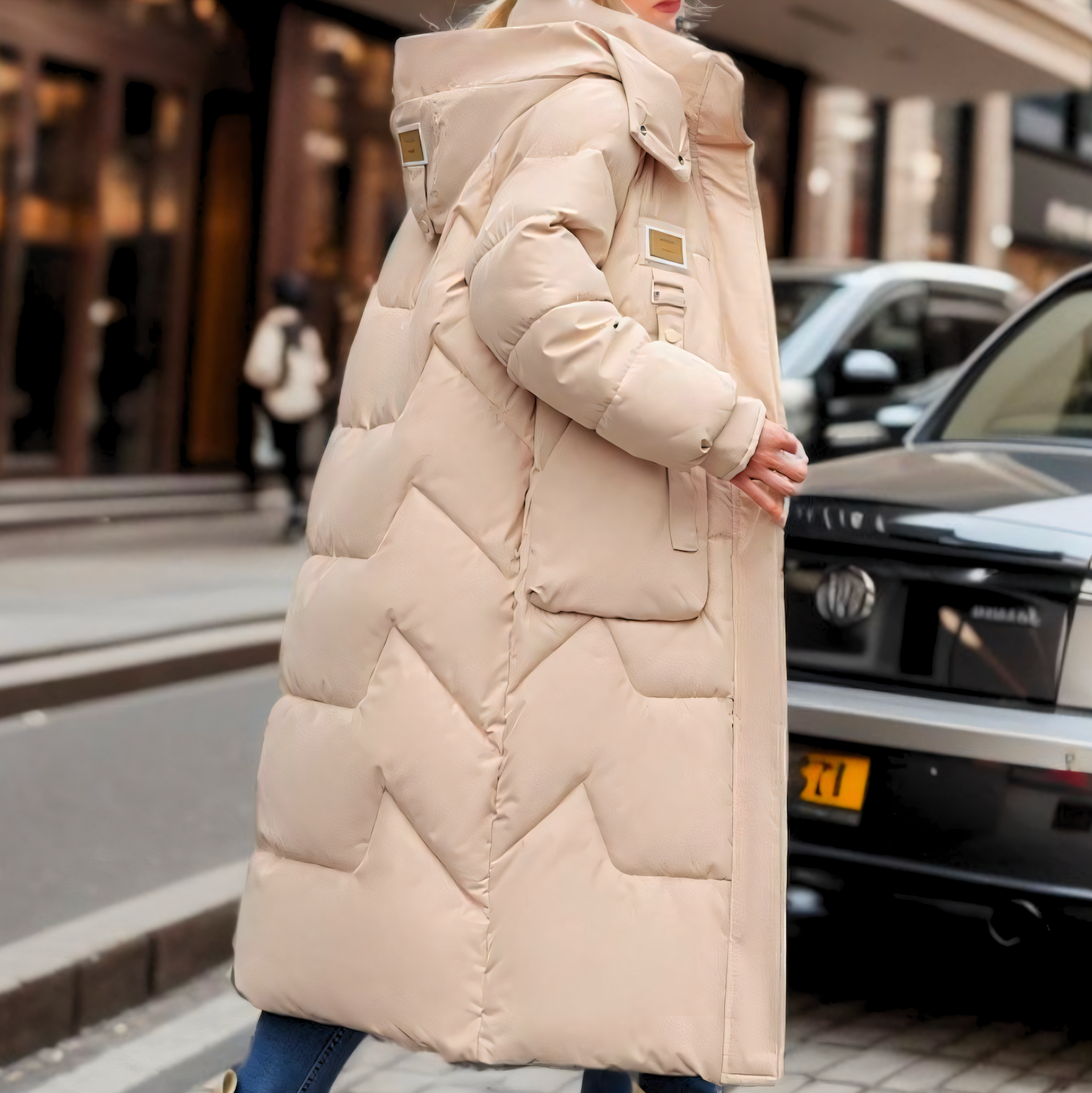 Moderne Damenjacke Elegant Slim Fit - IdealeKleiden