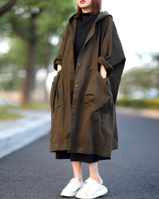 Stylische Regenjacke Damen Waterproof - IdealeKleiden